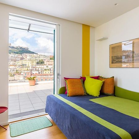 Seaview Terrace 360°& Elegant Loft Daire Napoli Dış mekan fotoğraf