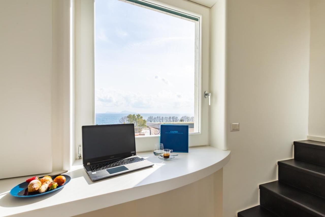 Seaview Terrace 360°& Elegant Loft Daire Napoli Dış mekan fotoğraf