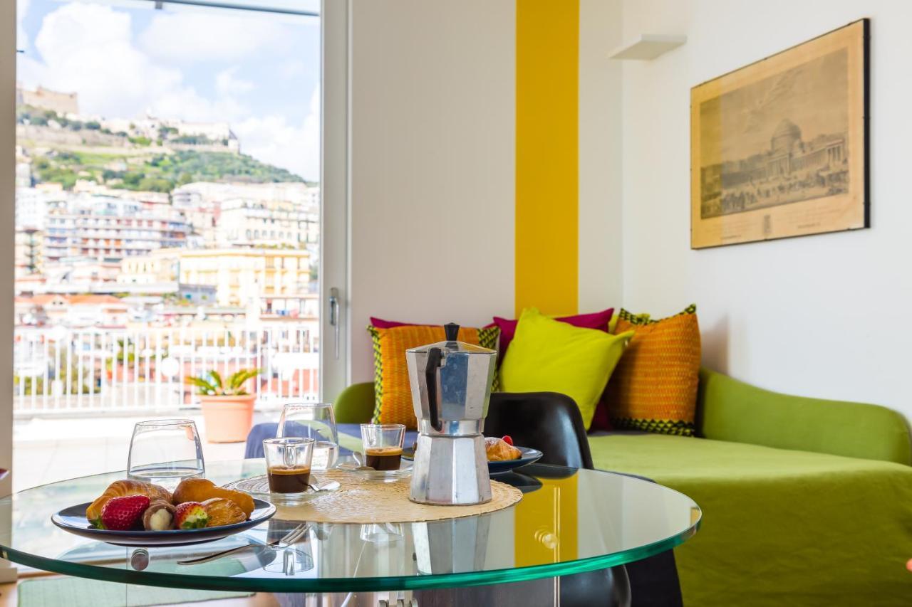 Seaview Terrace 360°& Elegant Loft Daire Napoli Dış mekan fotoğraf