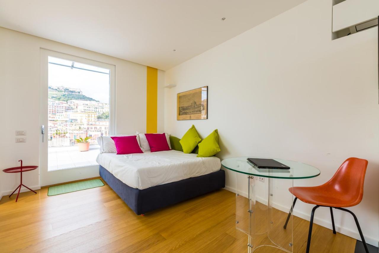 Seaview Terrace 360°& Elegant Loft Daire Napoli Dış mekan fotoğraf