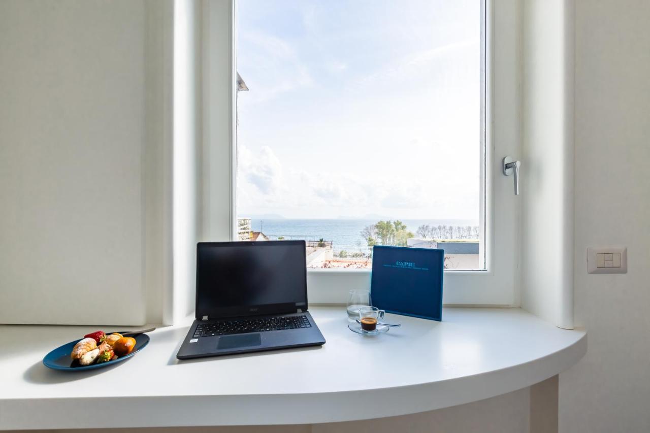 Seaview Terrace 360°& Elegant Loft Daire Napoli Dış mekan fotoğraf