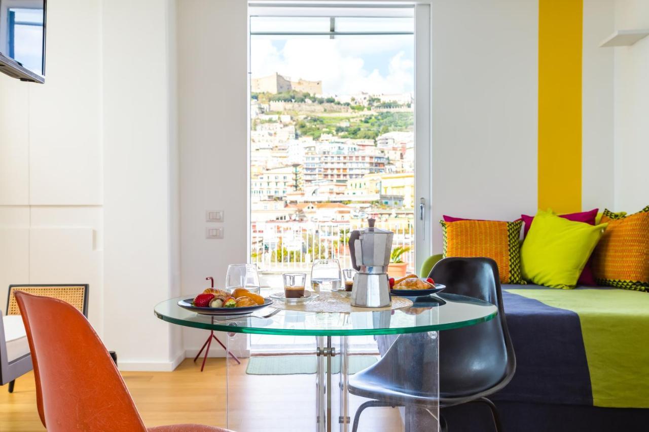 Seaview Terrace 360°& Elegant Loft Daire Napoli Dış mekan fotoğraf
