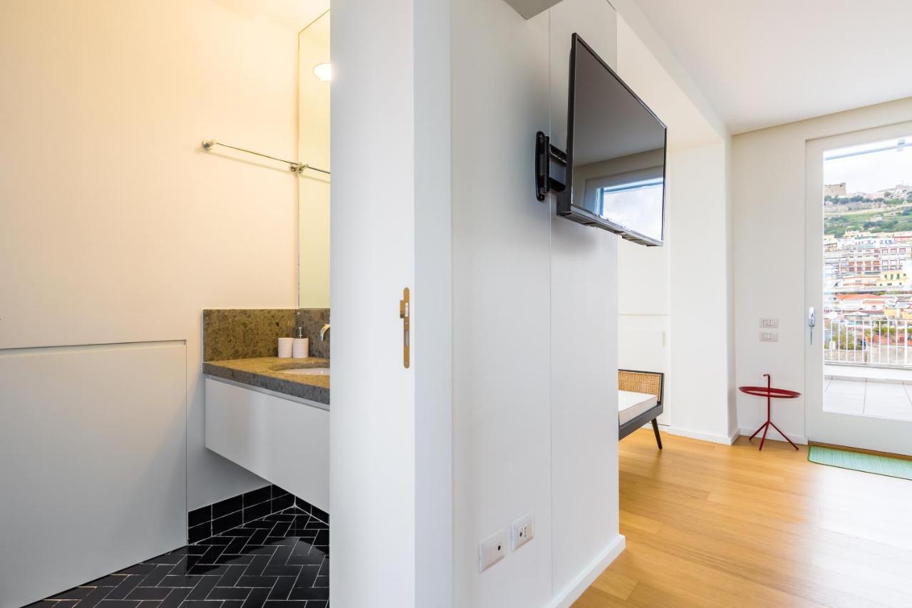 Seaview Terrace 360°& Elegant Loft Daire Napoli Dış mekan fotoğraf