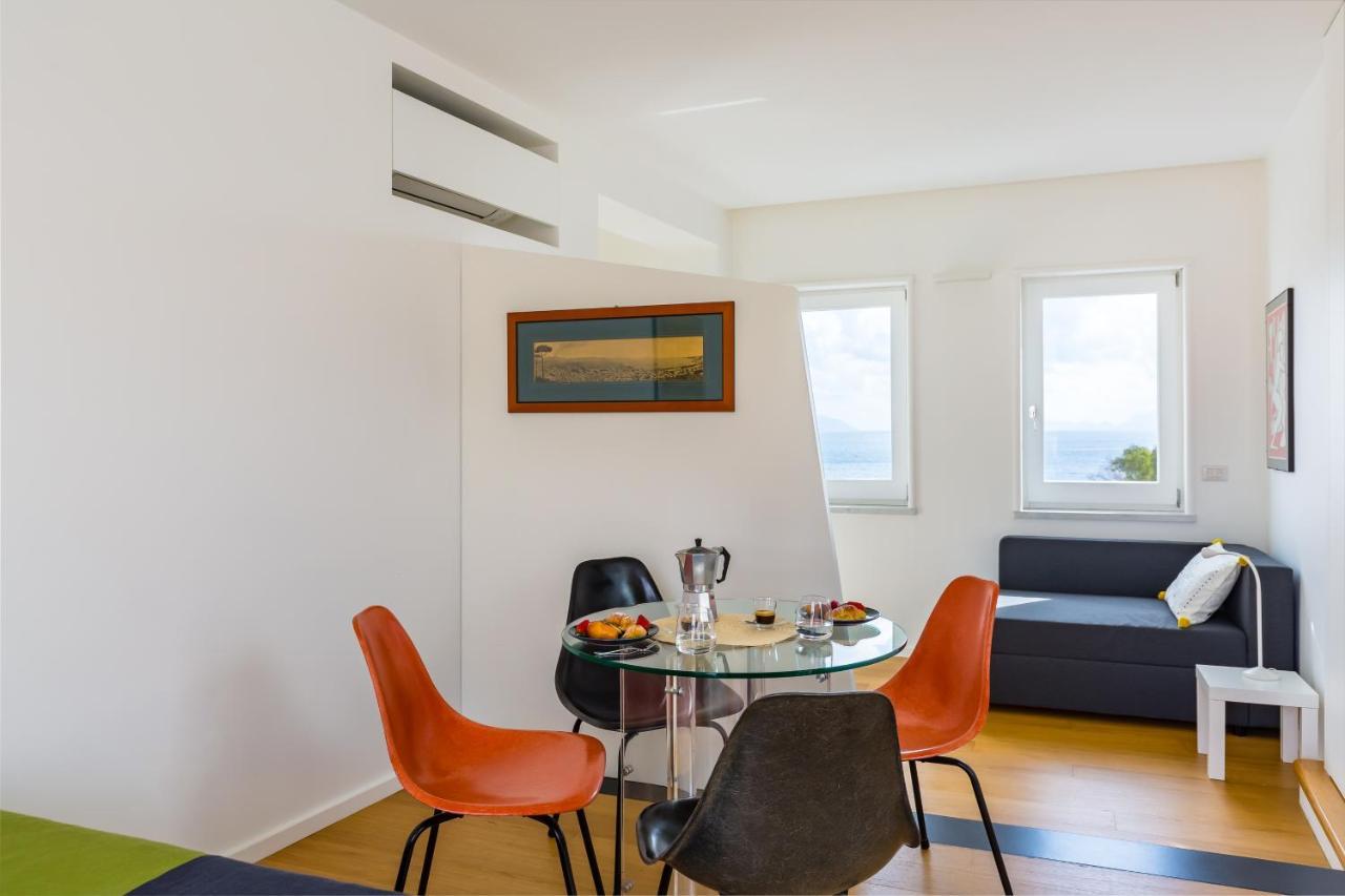 Seaview Terrace 360°& Elegant Loft Daire Napoli Dış mekan fotoğraf