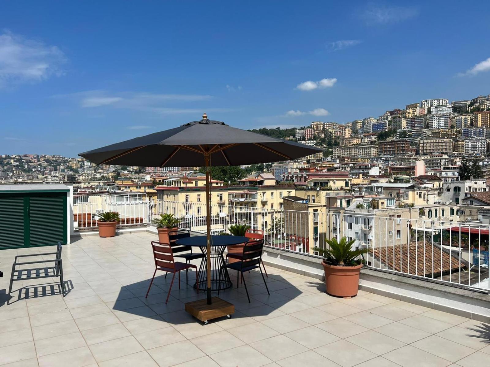 Seaview Terrace 360°& Elegant Loft Daire Napoli Dış mekan fotoğraf